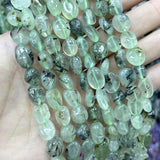 5-12mm Natural Prehnites Loose Spacer Beads for Jewelry Making DIY