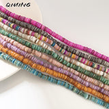 6-7mm Natural Shell Heishi Beads 38cm Strand DIY Jewelry Making