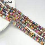 6-7mm Natural Shell Heishi Beads 38cm Strand DIY Jewelry Making
