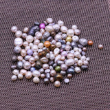 50g Natural Mix Colors Pearls Beads Freshwater Loose Beads DIY Jewelry