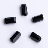 100 Pcs 4MM Czech Cube Glass Beads DIY Jewelry Making Crystal Spacer