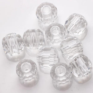 10/12MM Crystal Glass Round Stone Bead for Jewelry Making