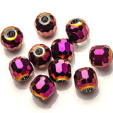 10/12MM Crystal Glass Round Stone Bead for Jewelry Making