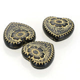 Miasol 30 Pcs 18MM Acrylic Antique Spacers Charms Beads For Diy Jewelry Making