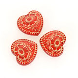 Miasol 30 Pcs 18MM Acrylic Antique Spacers Charms Beads For Diy Jewelry Making
