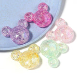 Plated Rabbit Star Heart Acrylic Beads for Jewelry Making Diy