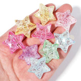 Plated Rabbit Star Heart Acrylic Beads for Jewelry Making Diy