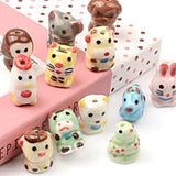 Hand-painted Chinese Zodiac Beads Animal Pendant Bracelet DIY