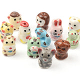 Hand-painted Chinese Zodiac Beads Animal Pendant Bracelet DIY
