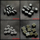 Hematite Beads Buddha Cross Skull Head for Bracelet Making