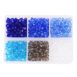 4mm Multicolor Glass Seed Beads Set - Rhombus Beads for DIY Jewelry Making
