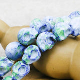 Multicolor Riverstones Rainbow Skull Beads 12mm DIY Jewelry Making