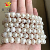 Natural Freshwater Pearl Round Beads 4-11mm Strand