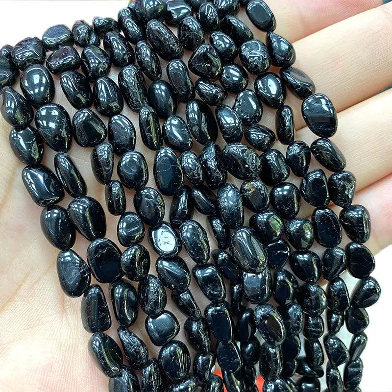 Tourmaline Irregular Gravel Spacer Beads for Jewelry Making DIY Bracelet