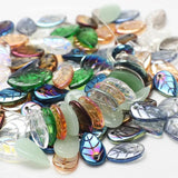 50Pcs/Lot 10*18mm Leaf Shape Loose Beads Earrings Pendants DIY Jewelry Making