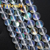 Austria Crystal Moonstone Glitter Beads for Jewelry Making