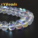 Austria Crystal Moonstone Glitter Beads for Jewelry Making