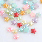 Star Shape Pearl Flatback Beads 200pcs 10mm YKL0427