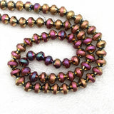 71pcs 8mm Austria Crystal Earrings Choker Glass Beads Loose Spacer Beads