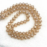 71pcs 8mm Austria Crystal Earrings Choker Glass Beads Loose Spacer Beads