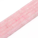 Rose Quartz Spacer Rondelle Beads 2*4mm