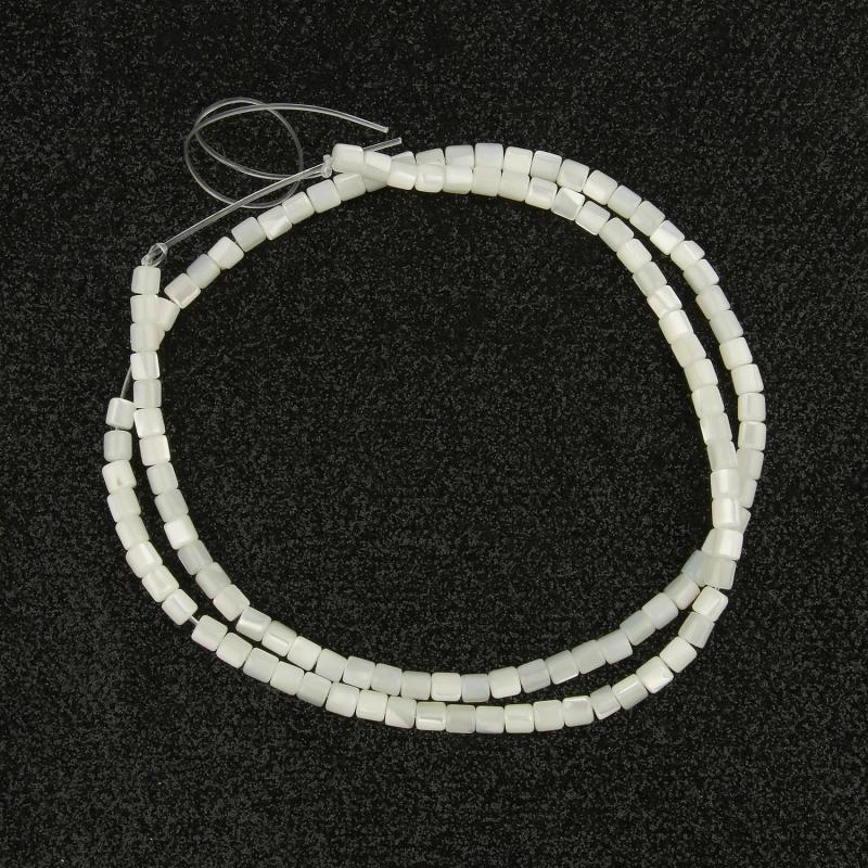 3.5MM Colorful Natural Freshwater Shell Bead Charm Loose Mother of Pearl Bead