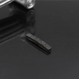 5Pcs/Lot Pave CZ Tube Spacer Beads 5mm Big Hole Bracelets Jewelry Diy