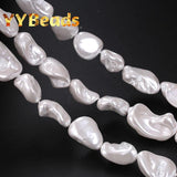 Baroque Shell Pearls Beads 3PCS for Jewelry Making