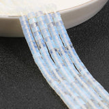 2x4mm Opal Spacer Flat Round Natural Stone Beads DIY Jewelry Making
