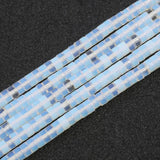 2x4mm Opal Spacer Flat Round Natural Stone Beads DIY Jewelry Making