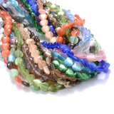 Heart Cat Eye Beads Opal Spacer Beads 15in