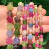 Colorful Tourmaline Beads for DIY Jewelry Making 6/8/10mm