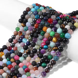 8mm Colorful Stone Beads for Jewelry Making DIY