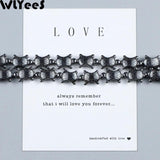 WLYeeS Natural Hematite Tortoise Shaped Beads