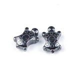 WLYeeS Natural Hematite Tortoise Shaped Beads