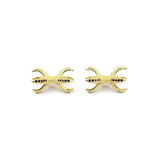Dragon Claw Zircon Spacer Beads Octopus Charms 2pcs