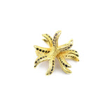 Dragon Claw Zircon Spacer Beads Octopus Charms 2pcs