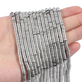 2/3/4mm Hematite Beads Flat Disc Gasket Natural Stone Loose Beads