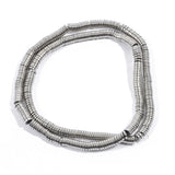 2/3/4mm Hematite Beads Flat Disc Gasket Natural Stone Loose Beads