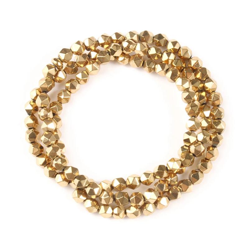 Hematite Beads for Jewelry Making Loose Spacer Beads DIY Necklace
