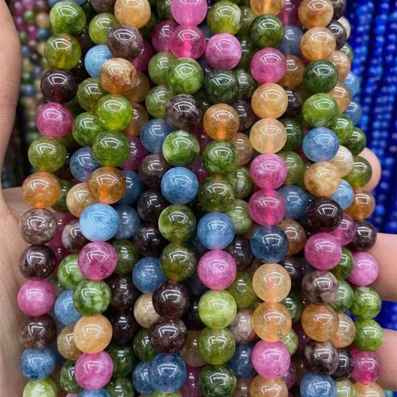 4/6/8/10mm Natural Stone Bead Spacer for DIY Bracelet Jewelry