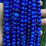 4/6/8/10mm Natural Stone Bead Spacer for DIY Bracelet Jewelry