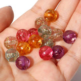 10mm Acrylic Galaxy Spacer Beads DIY Necklace Bracelets Party Jewelry