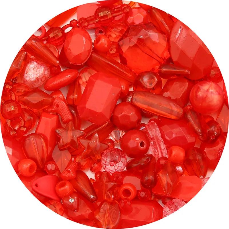 30G Acrylic Beads Baroque Puzzle Plastic Bead Mystery Boxes