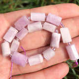 8x11mm Apatite Quartz Aquamarines Jades Cylinder Beads for Jewelry Making