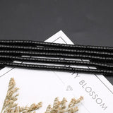 Agate Beads 2x4mm Cylindrical Spacer Beads