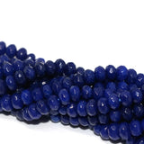 Lapis Lazuli Natural Stone Faceted Abacus Loose Beads