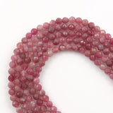 Natural Pink Tourmaline Micro Section Loose Gem Beads 2-4mm