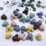 Acrylic Love Heart Mickey Beads Jewelry Making DIY Material