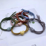 Acrylic Love Heart Mickey Beads Jewelry Making DIY Material